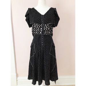 Beguile by Byron Lars Lasercut shirtdress